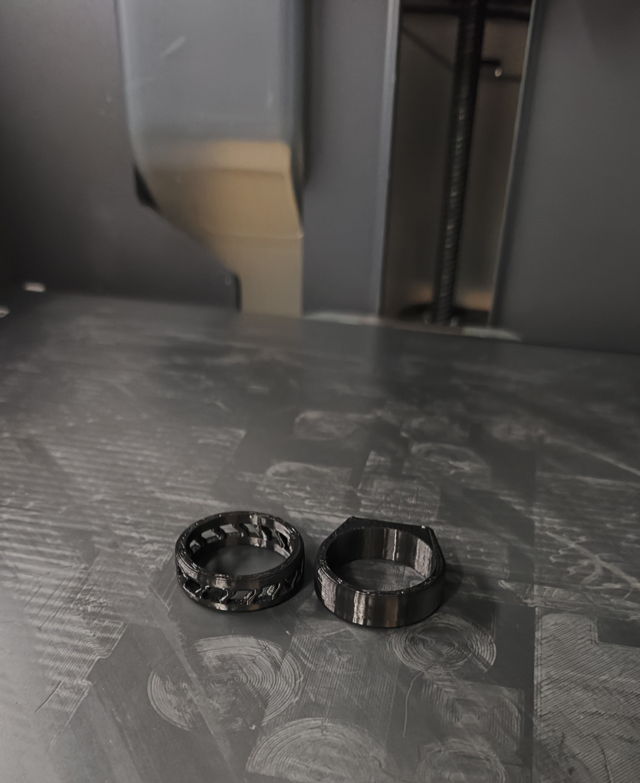 Miniatura 3 do modelo 3D 2 designed rings