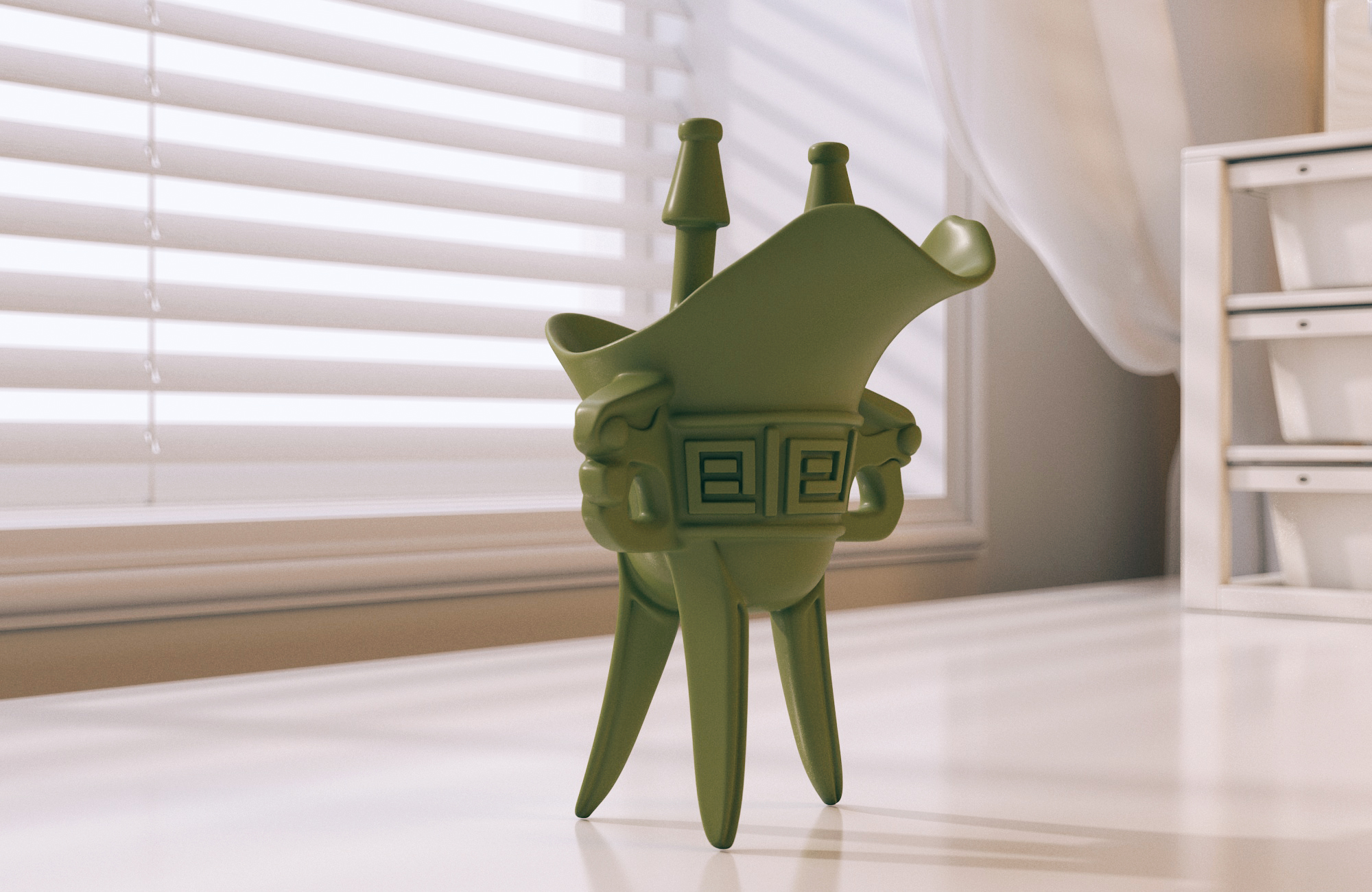 Ancient Chinese wine vessel