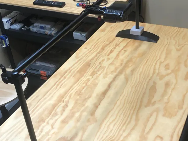 Simple Overhead Camera Mount For Photo & Video