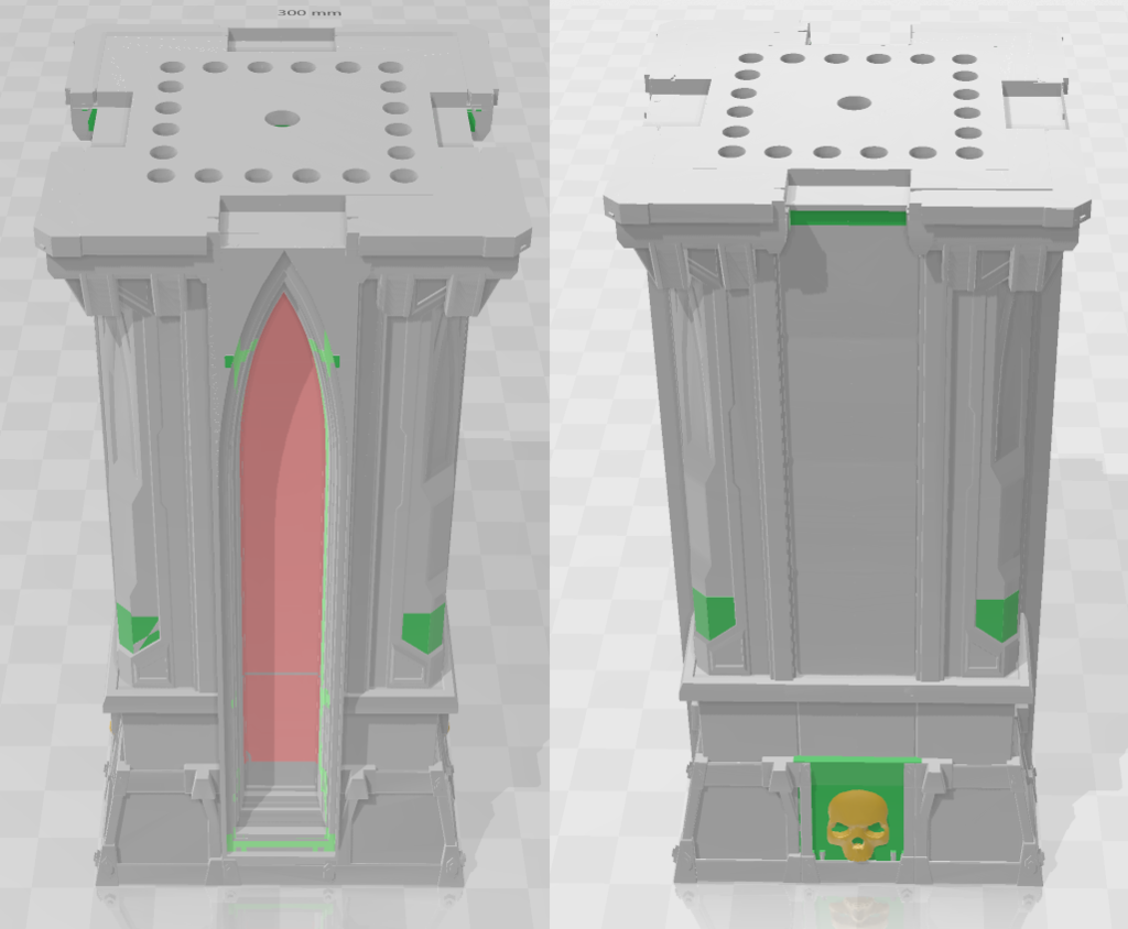 Omicron-Beta-Lima Walkaway Pillar 2 - WH40k