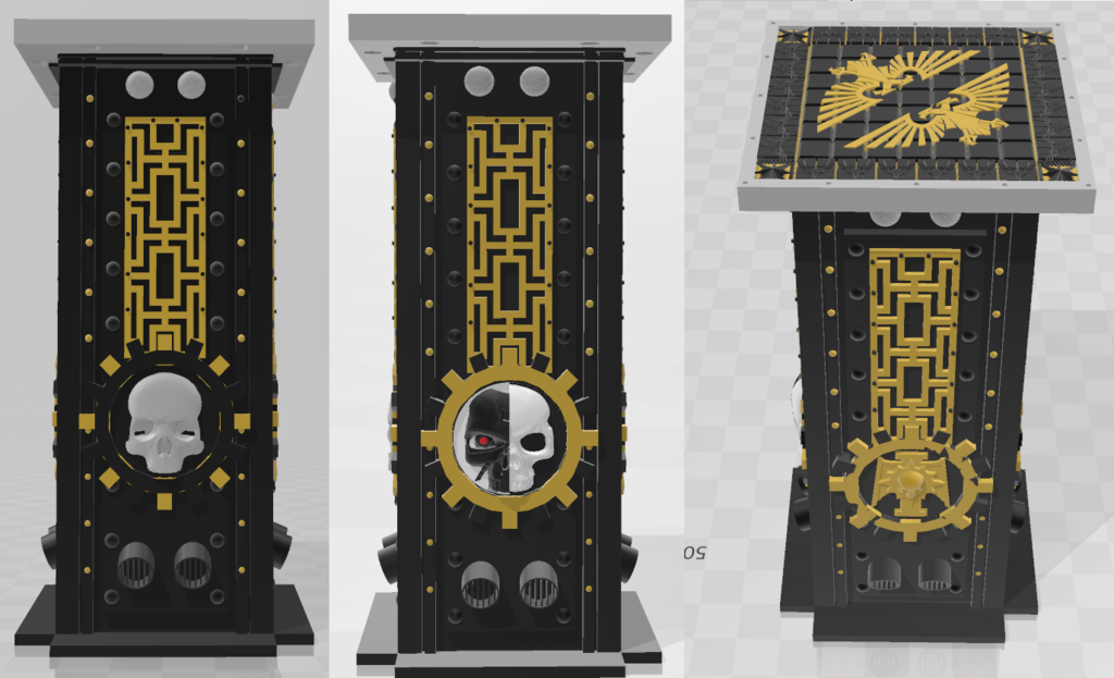 Omicron-Beta-Lima Walkaway Pillar 6 - WH40k