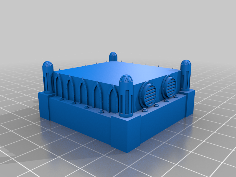 Basilicanum compatible base - WH40k