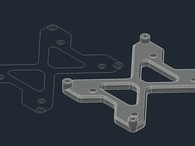 Stiff Raspberry Pi Horizontal DIN Rail Mount