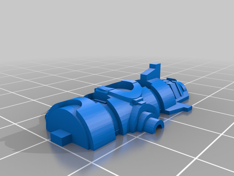 Triarch Stalker gun mount - WH40k