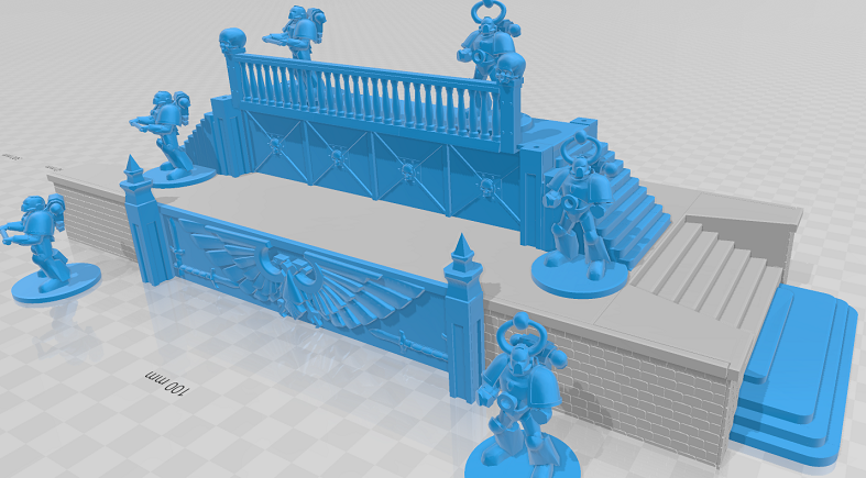 Grand Imperial Podium - WH40k