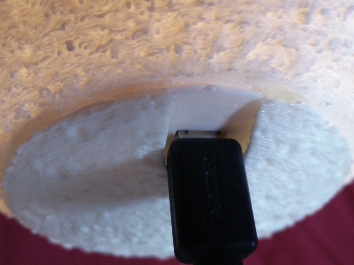 Polar Cap for the Moon Lamps South