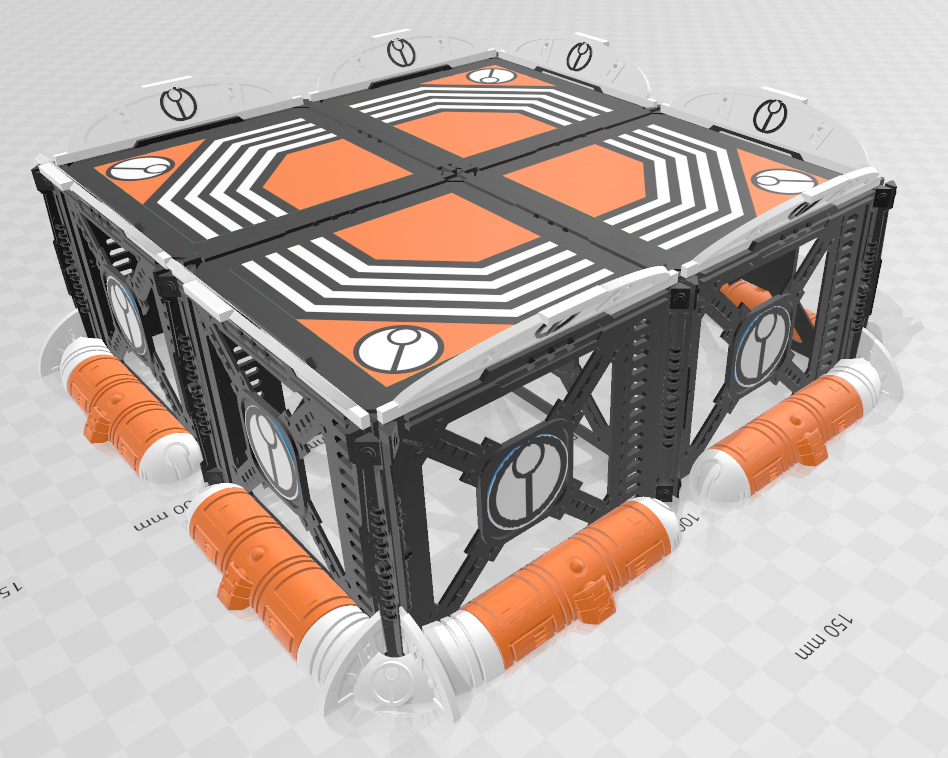 PLF - TAU Landing Pad - WH40k