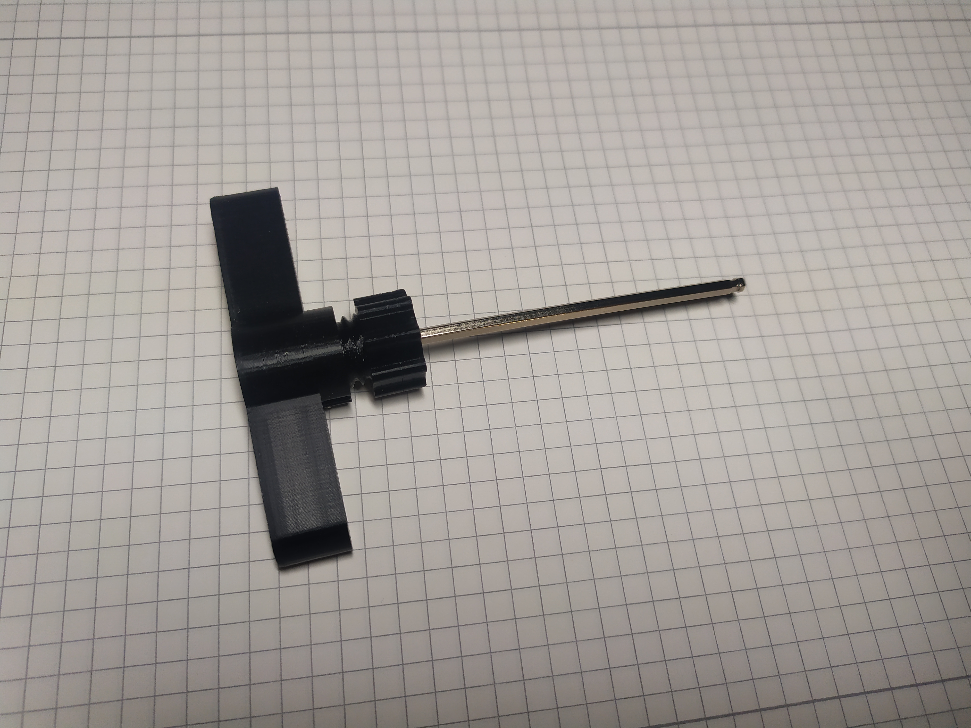T-adapter for inbus key (torx)