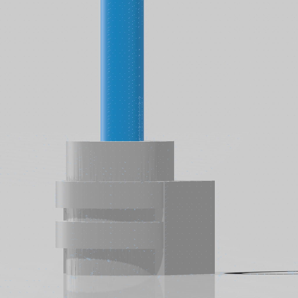 Simple Vehicle Flagpole holder - WH40k