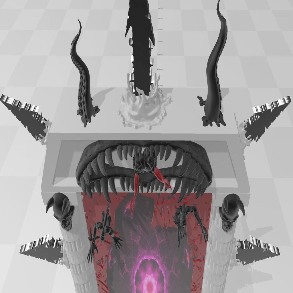 Chaos Gate (iPad/Tablet frame) - Wh40k