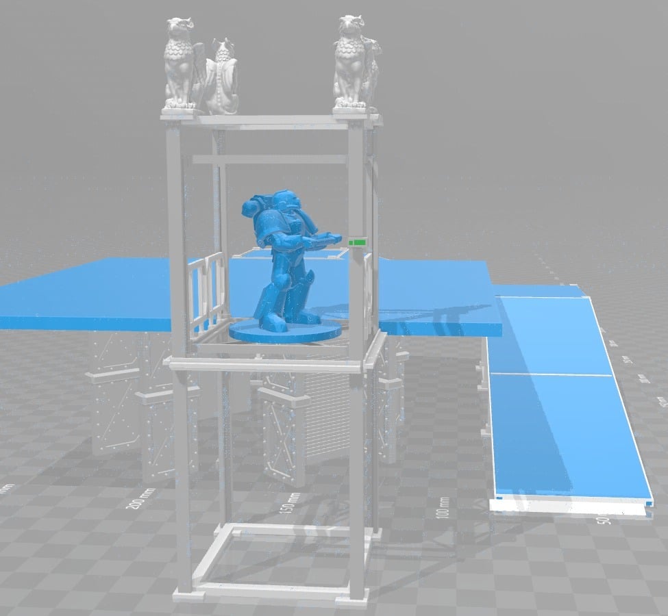 Simple Elevator (lift) - WH40k