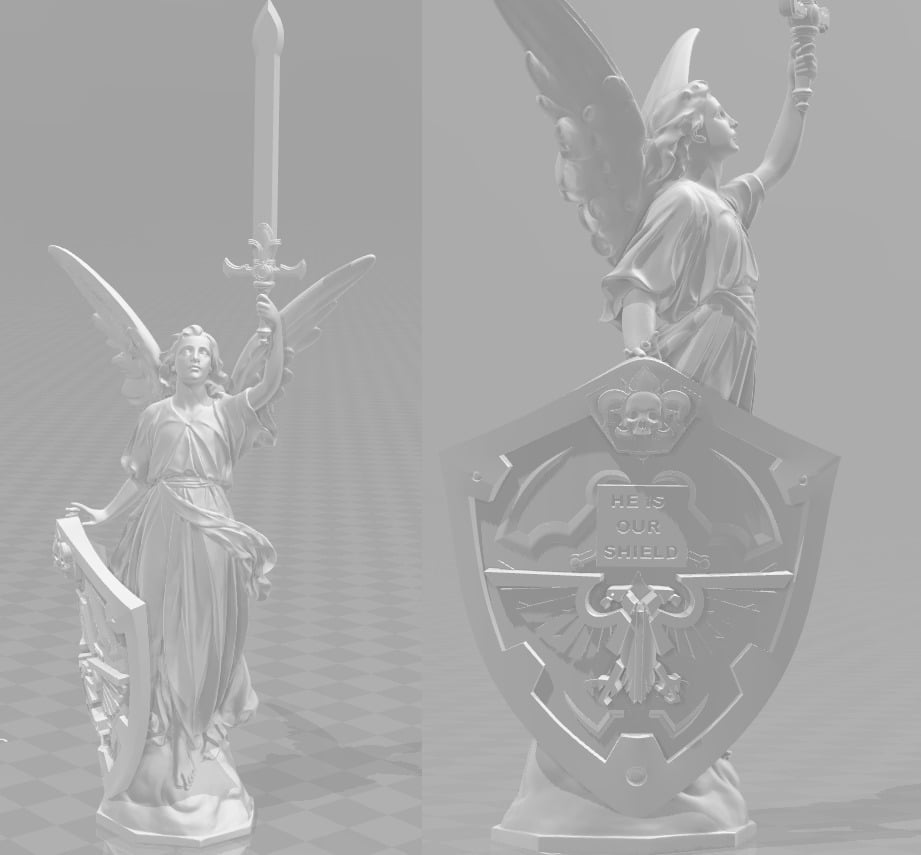 Angelus Imperatoria WH40k - Statue