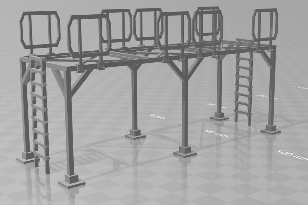 Gangway (over Toilet Paper rolls tanks)