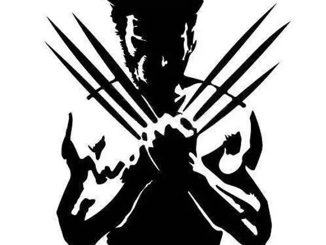 Wolverine wall decal