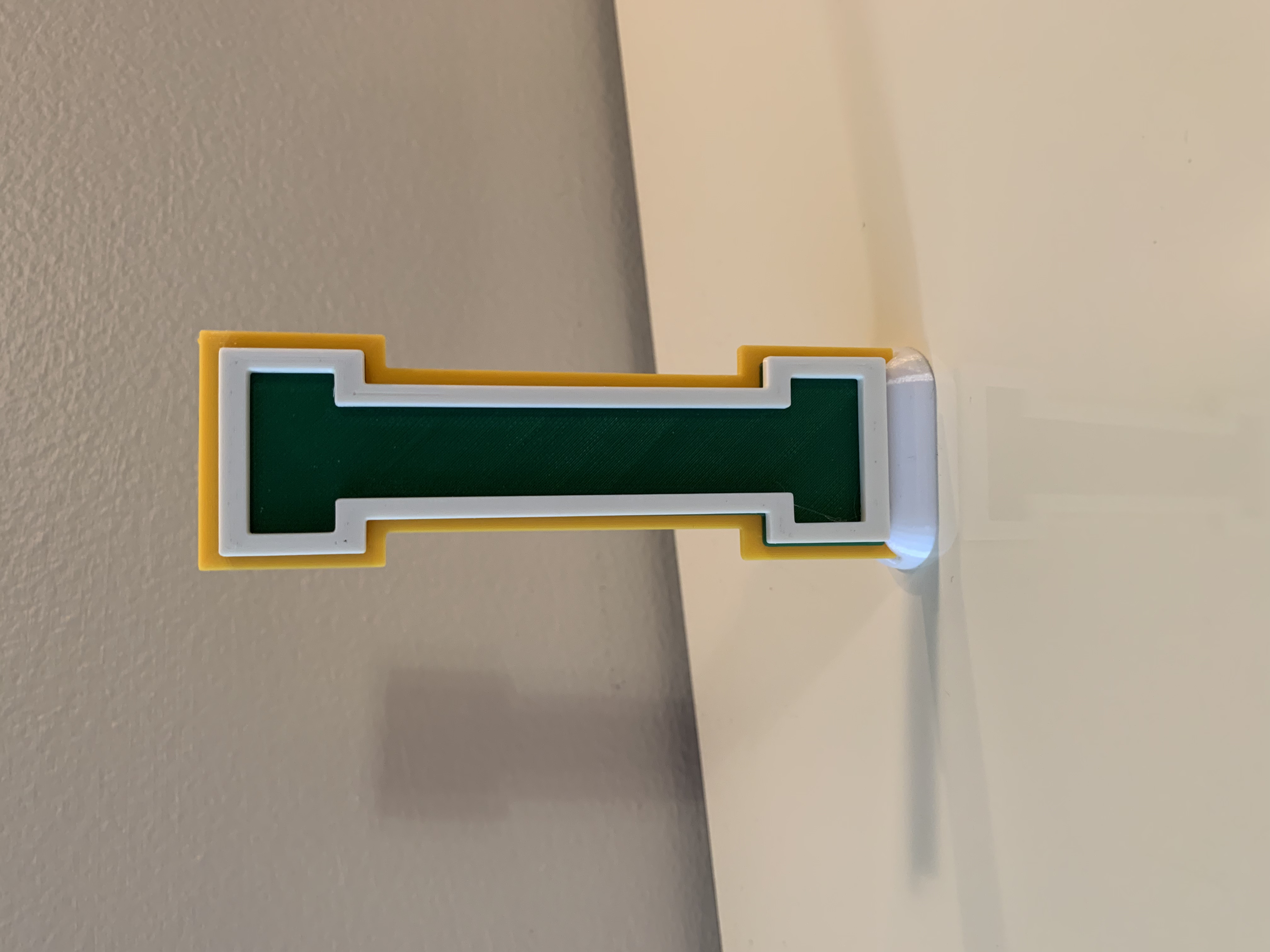 Alphabet Letter 'I' - Sport/School Colors