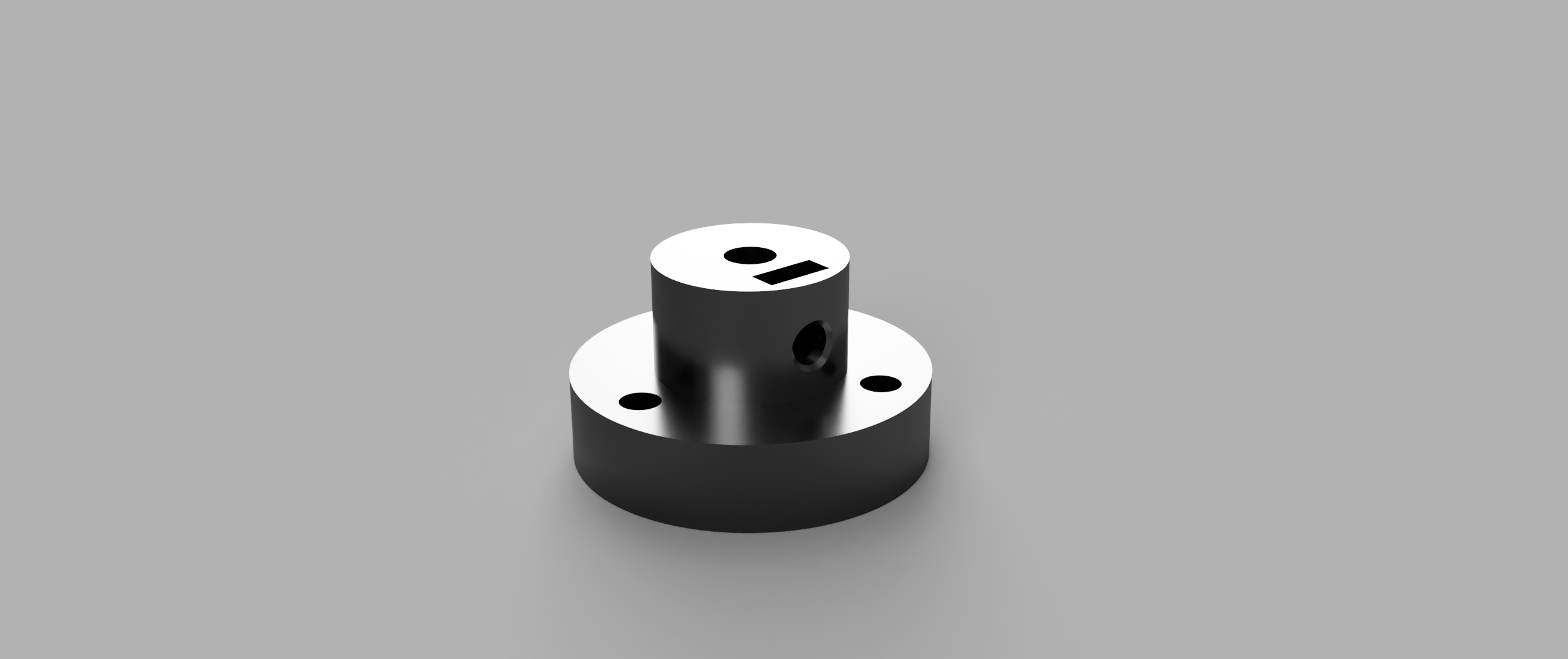 4mm Aluminum Mounting Hub for 60mm Omni Wheel