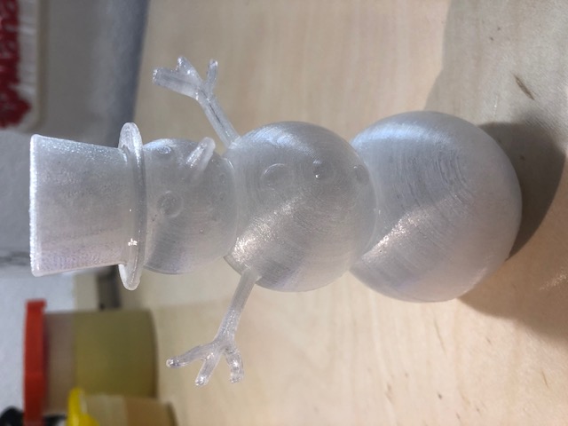 Miniatura 4 do modelo 3D Tea Light Snowman