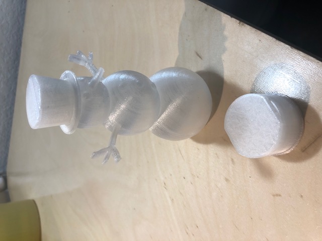 Miniatura 5 do modelo 3D Tea Light Snowman
