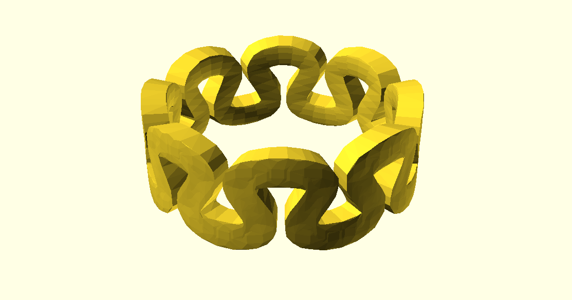 Squiggle Ring