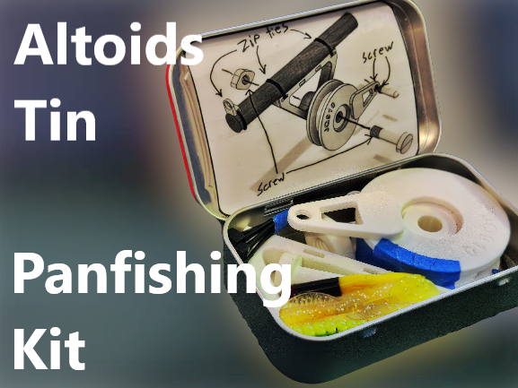 Altoids Tin Panfishing Kit