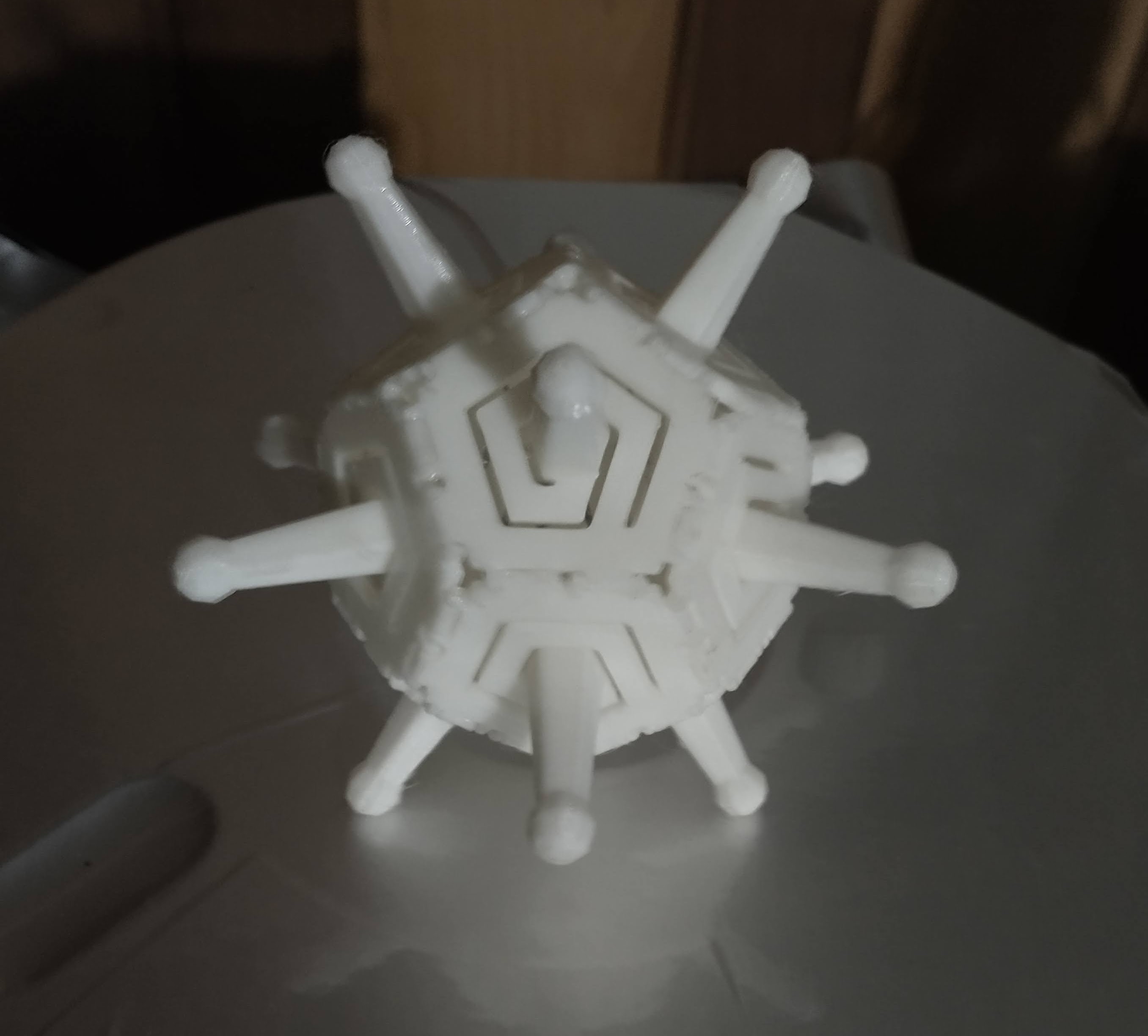Folding Springy Dodecahedron