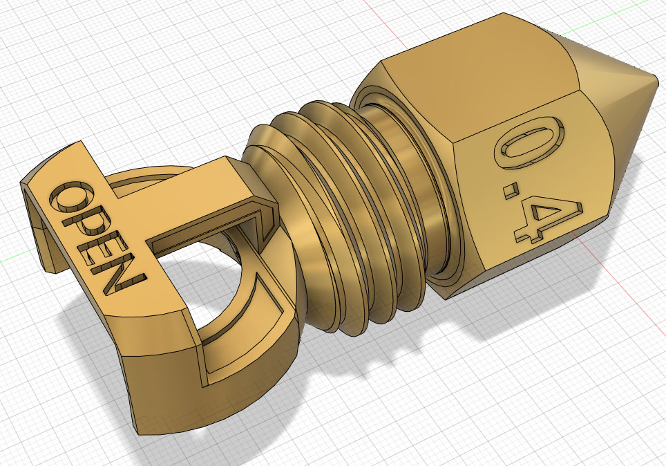NBO - Nozzle BottleOpener