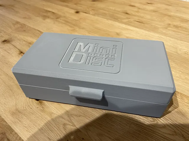Minidisc Storage Box