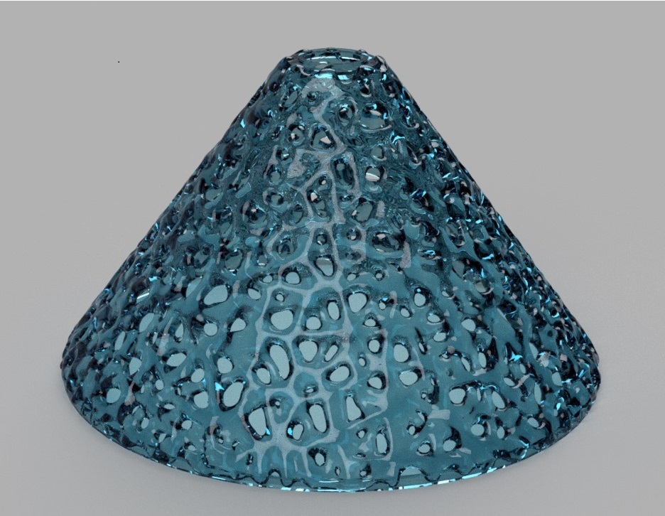 Voronoi Lamp Shade