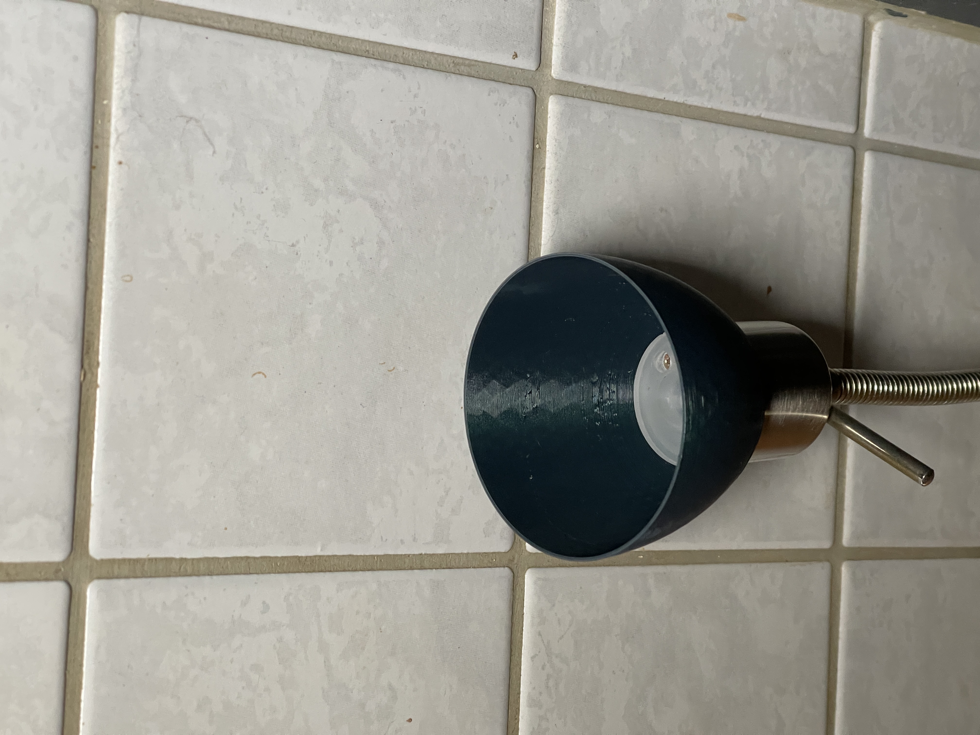 Lampshade for GU10 or E14 LED spot lamps