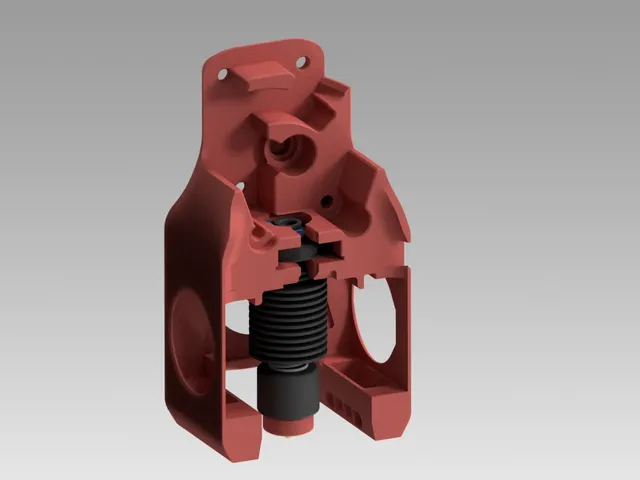 Mini afterburner E3D Revo micro mod