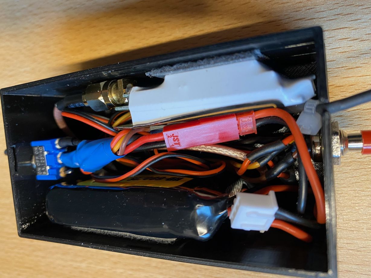 Jeti DC16 II case for external transmitter module / Jeti DC16 II