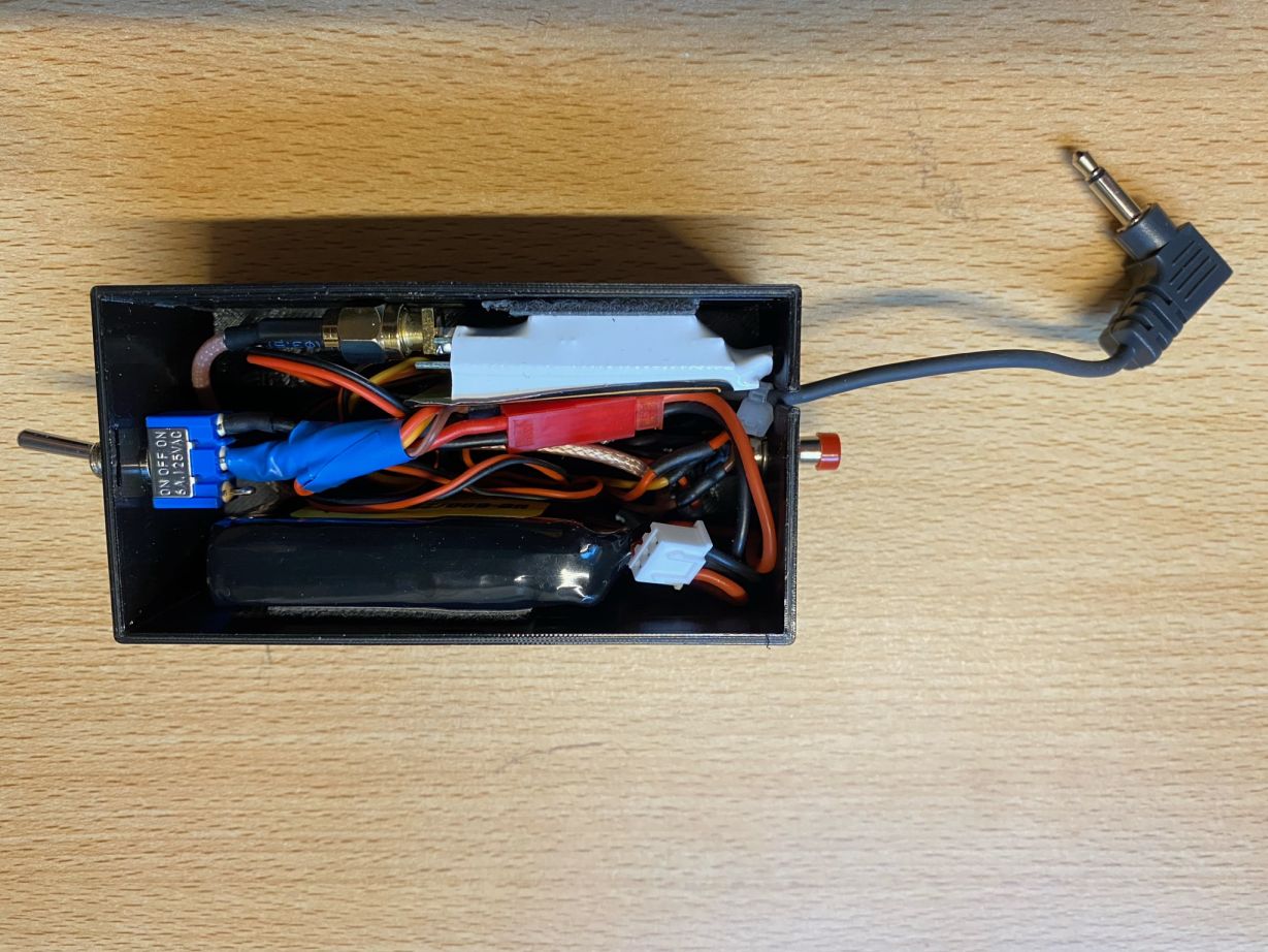 Jeti DC16 II case for external transmitter module / Jeti DC16 II