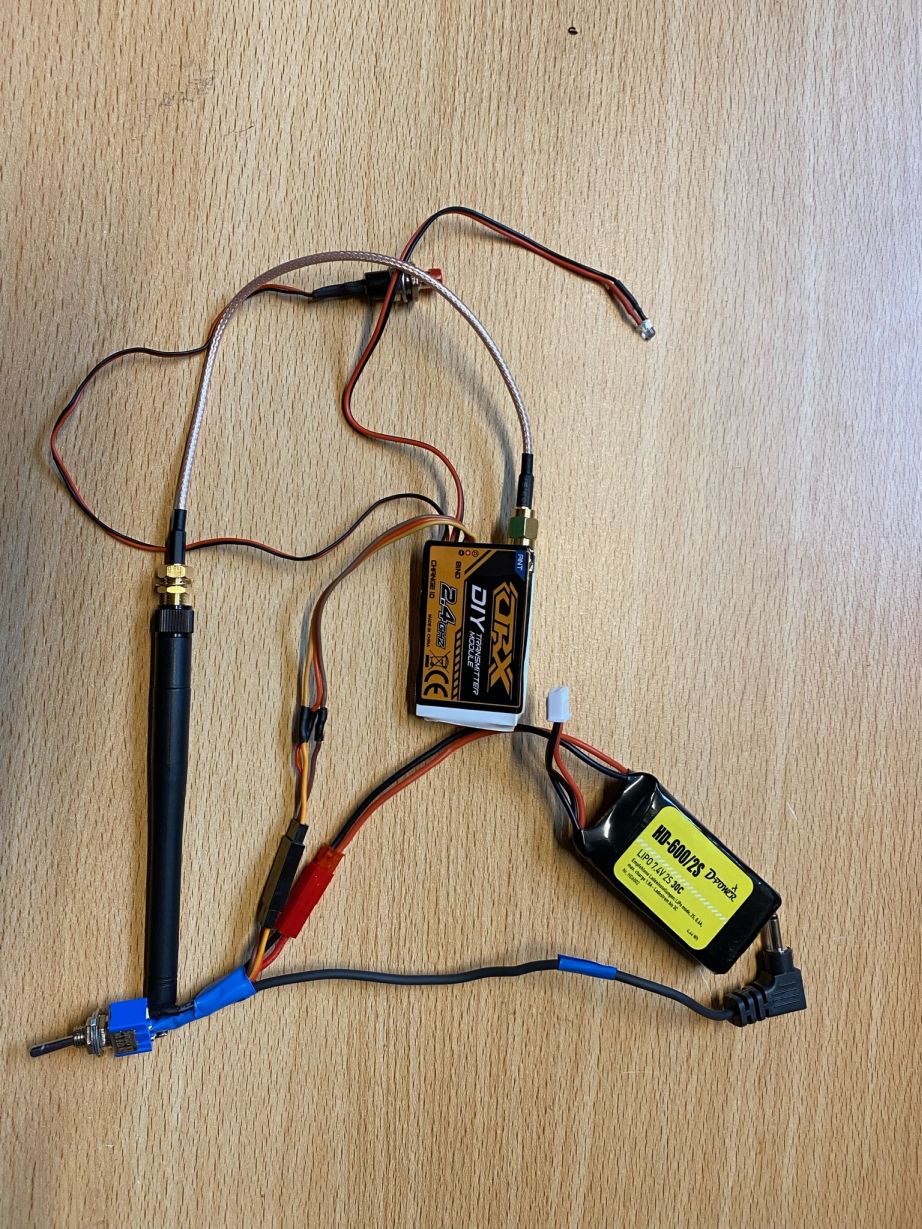 Jeti DC16 II case for external transmitter module / Jeti DC16 II