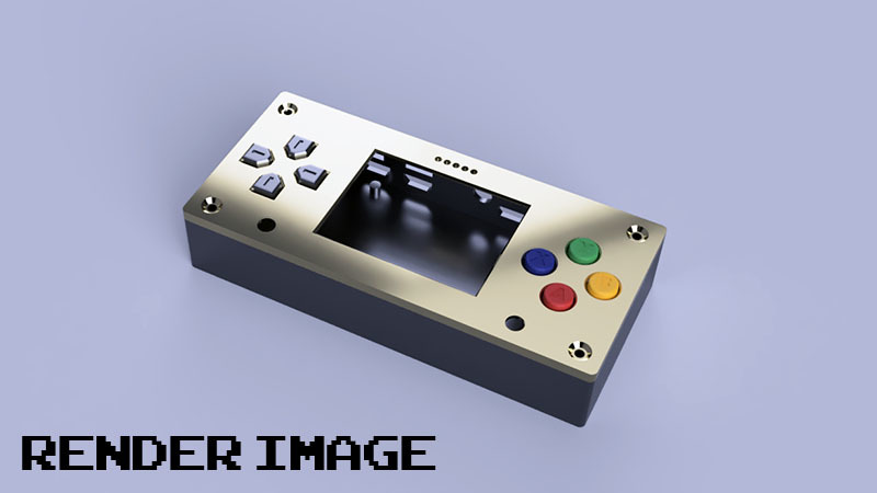Miniatura 5 do modelo 3D GamePi20 Custom Case