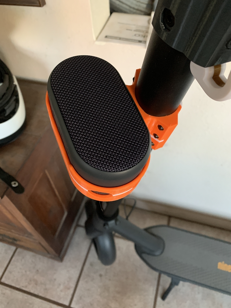 Segway Max Ninebot / onn. Small Rugged Portable Bluetooth Speaker mount !