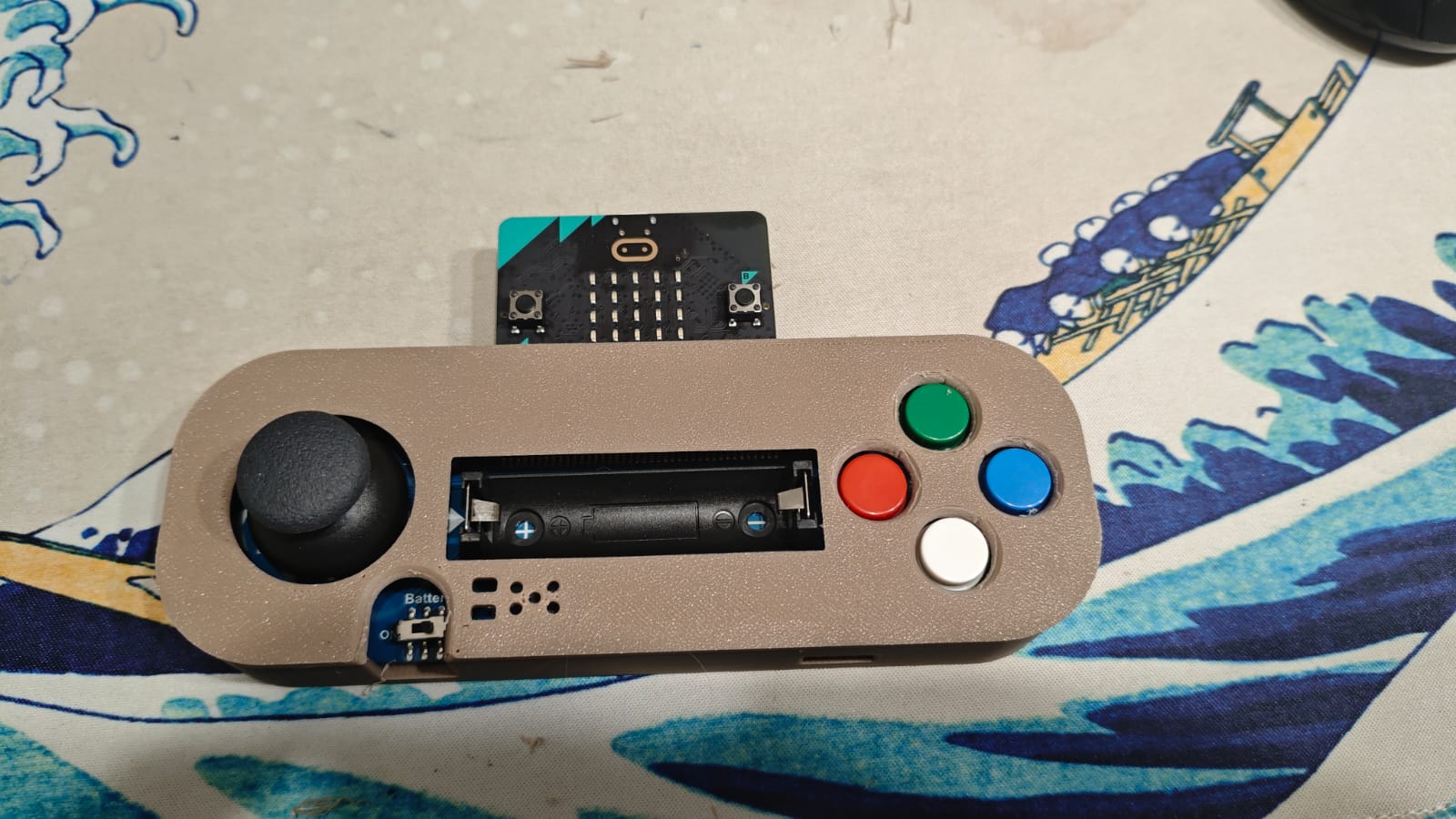 Caja para el Joystick micro:bit Waveshare