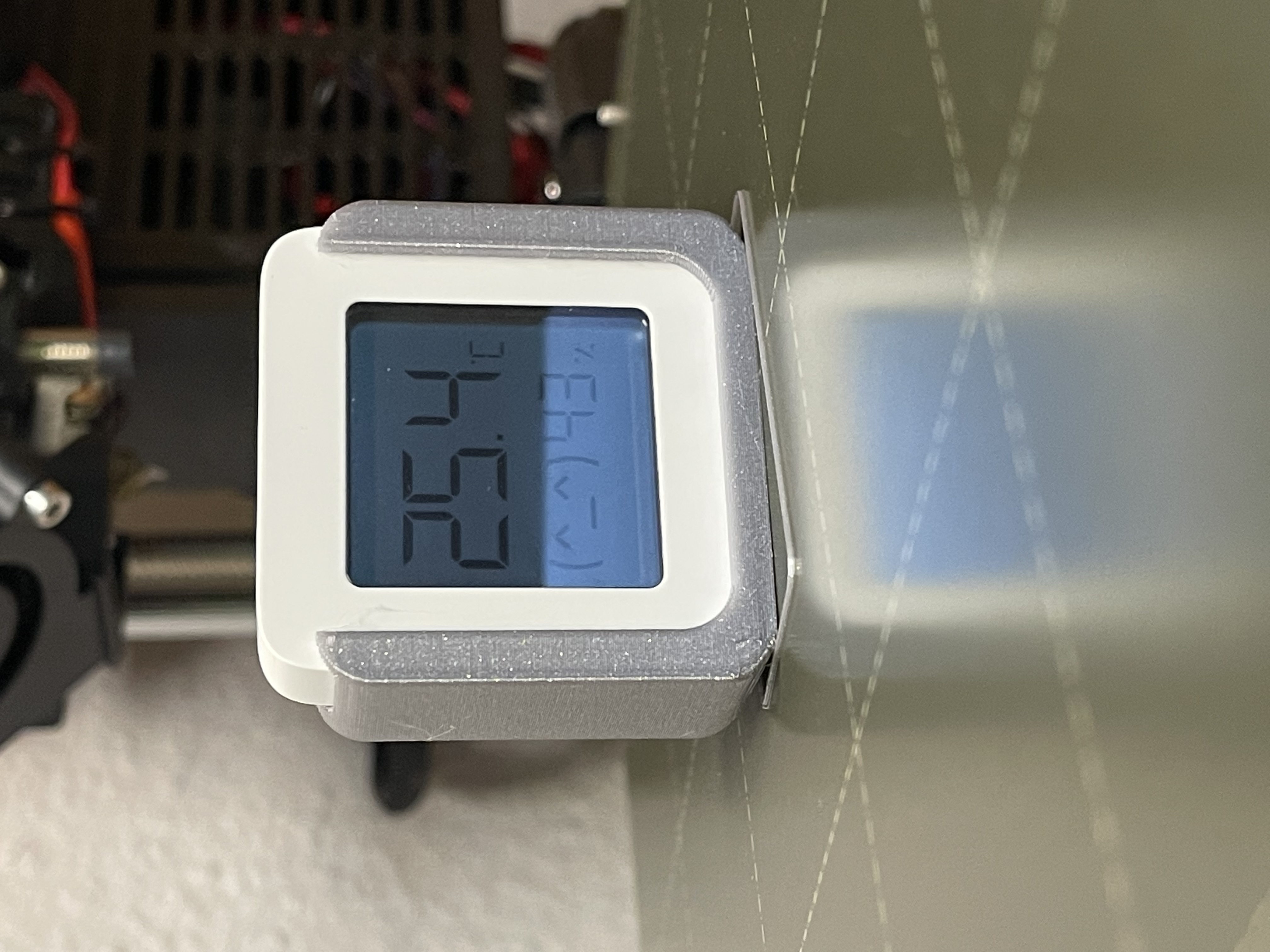 Wall mounting bracket for Xiaomi Mijia Bluetooth Thermometer Hygrometer (Wandhalterung)