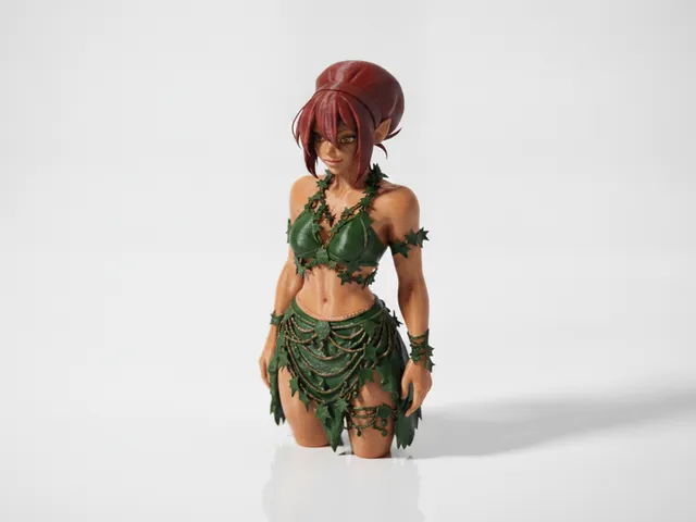 Anime Girl Figurine Manga Character 3D Printable