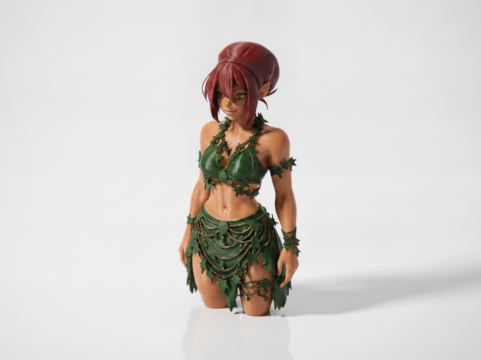 Anime Girl Figurine Manga Character 3D Printable