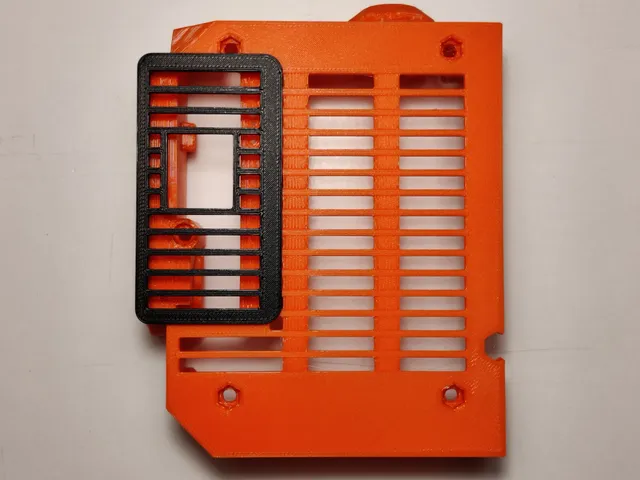 Pi zero 2 Heatsink, flipped (ribbon) for Einsy