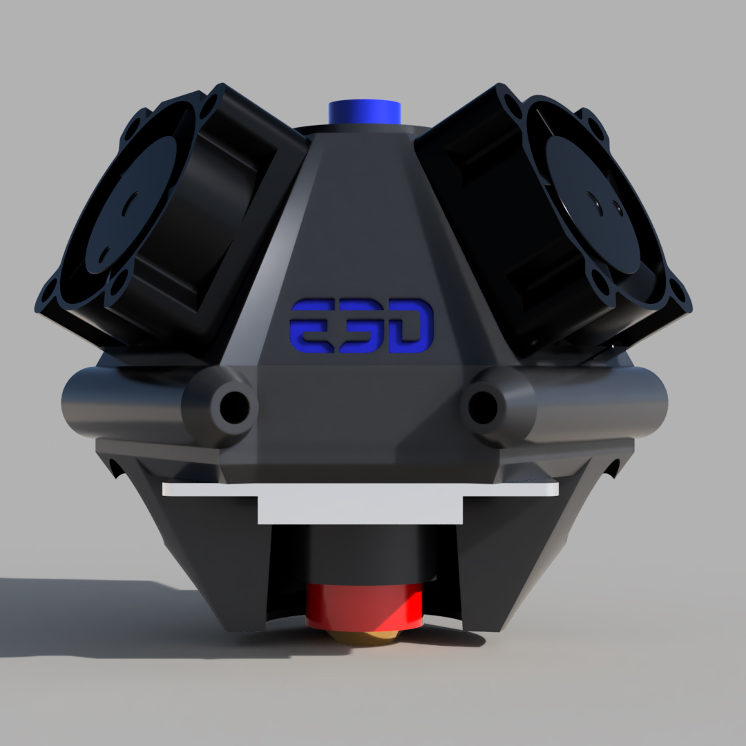 Delta effector for E3D Revo micro, with autolevel mount (opt.) by  Voxel3D_Nederland | Download free STL model | Printables.com