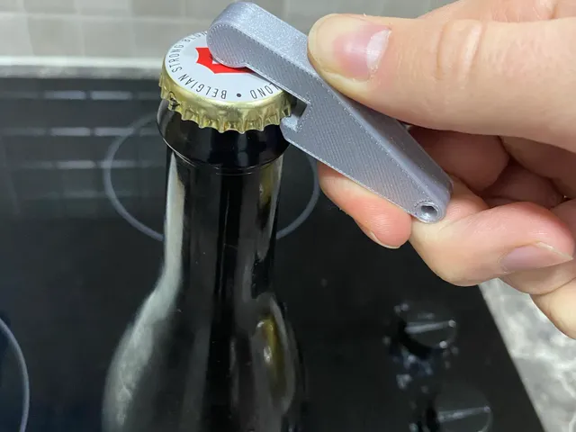 Bottle opener key chain