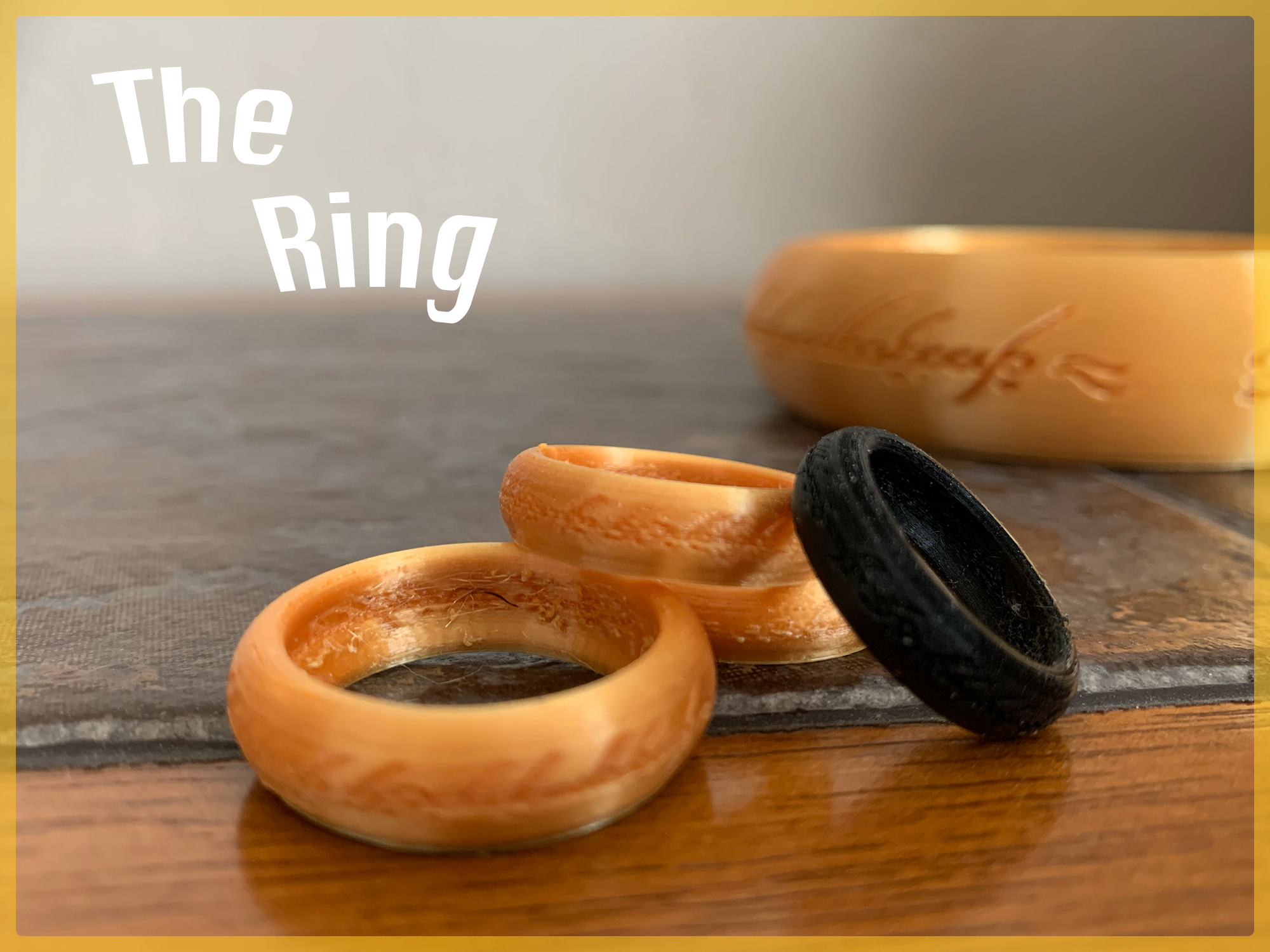 Sauron's Ring - Lord Of The Rings