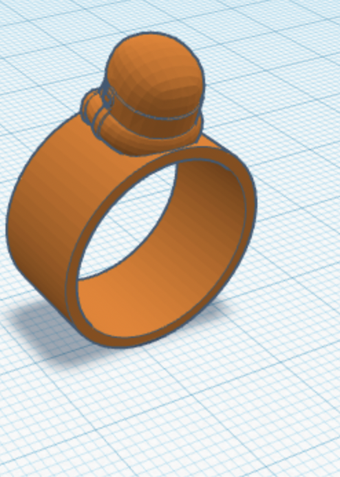 Miniatura 4 do modelo 3D Storm Trooper Ring