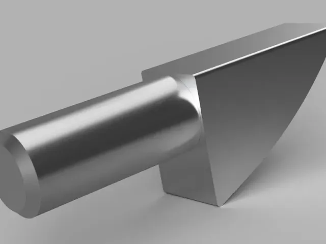 Small but sturdy shelf support tabs (taquets)