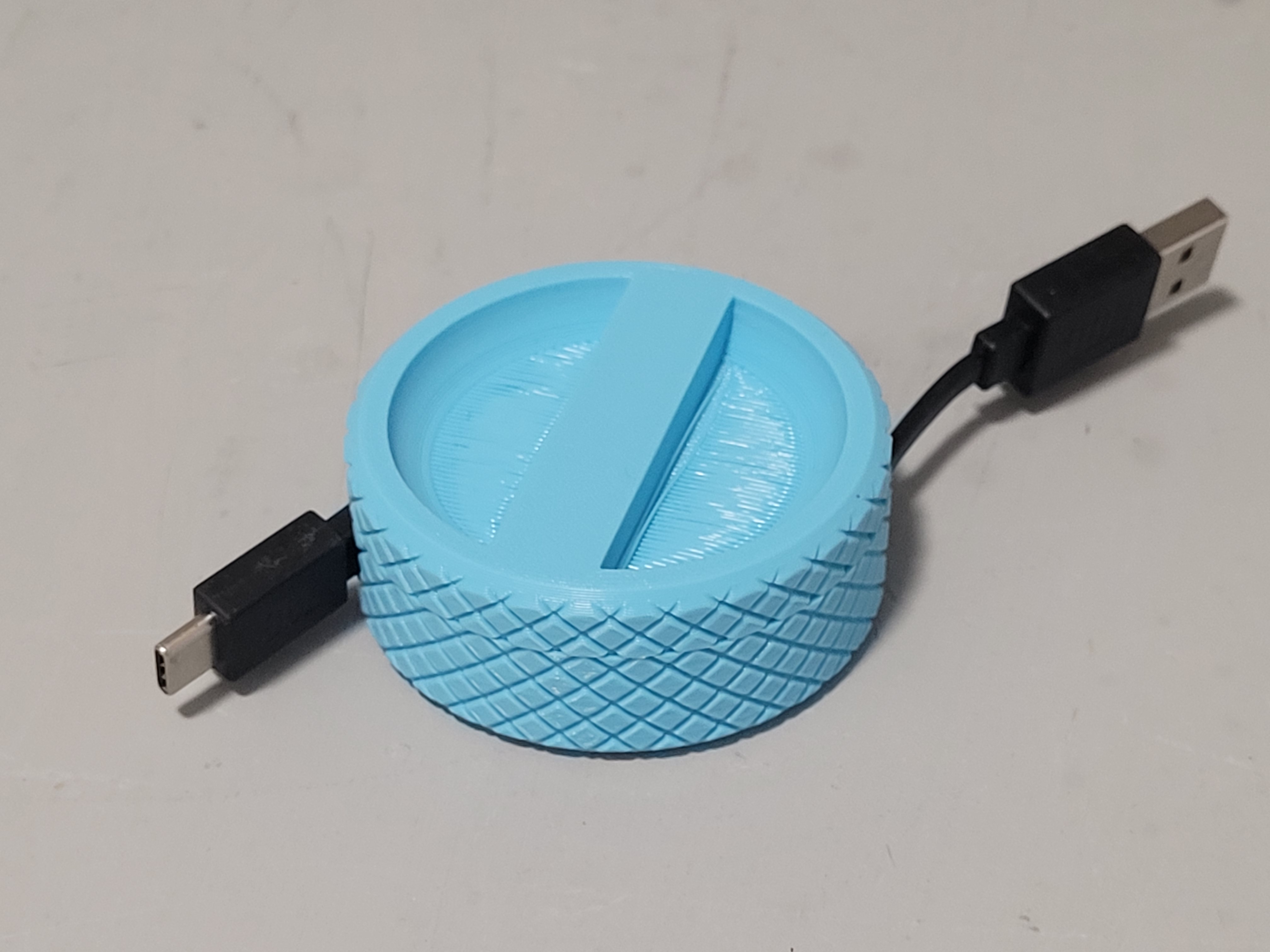 USB Cable Spool #3DPrinting #Timelapse #adafruit 