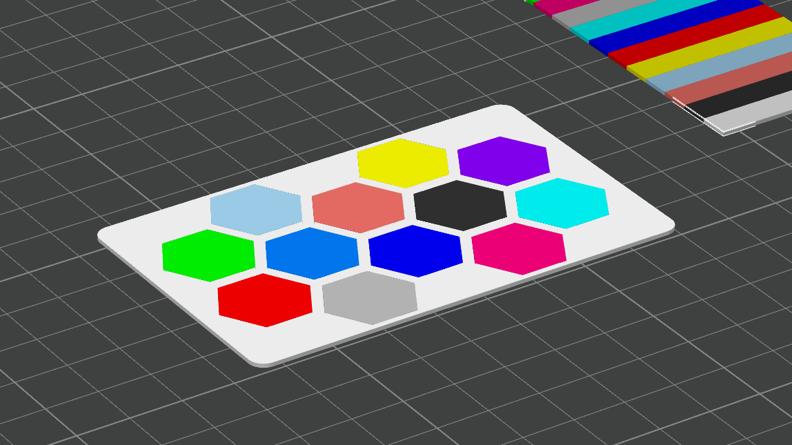 Color pallete - credit card