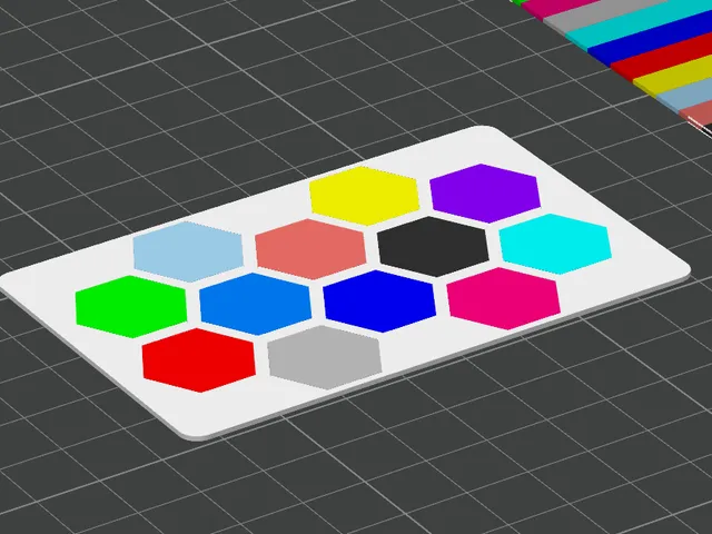 Color pallete - credit card