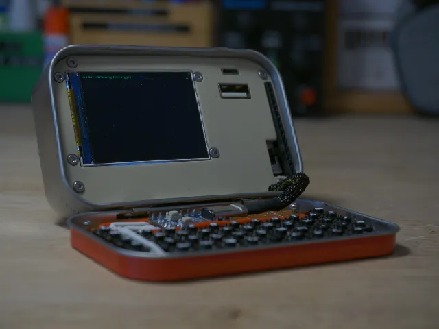 Frame for Altoids Tin Mini-Cyberdeck