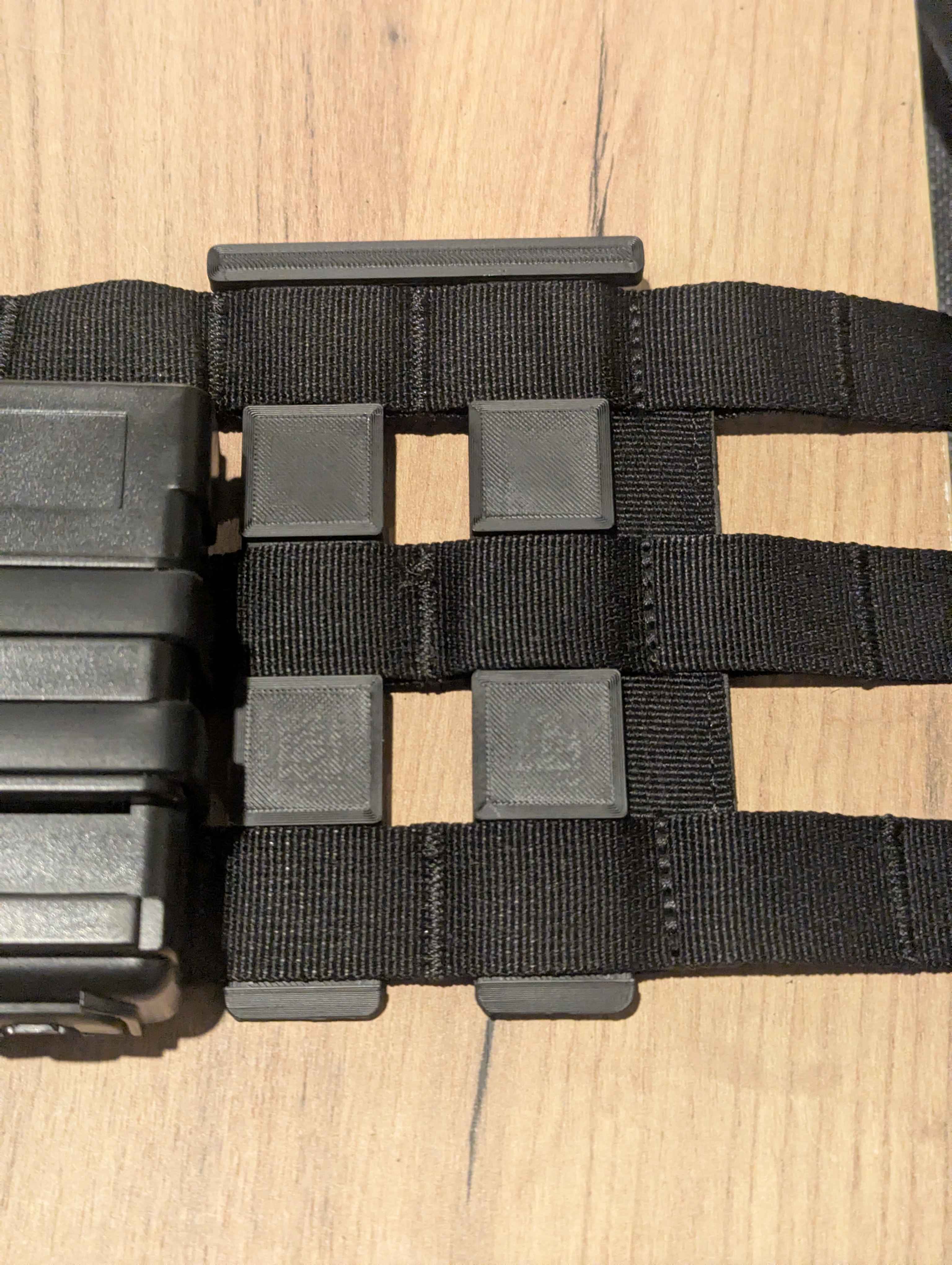 MOLLE/PALS stiffener, stabilizer